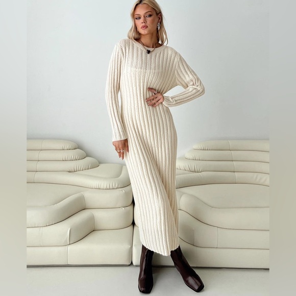 Princess Polly knit sweater maxi dress nwot - Picture 1 of 6